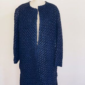 Rare One-Of-A-Kind Rafia Coat
